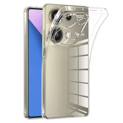 Xiaomi Redmi Note 14S Силиконов кейс прозрачен 2mm