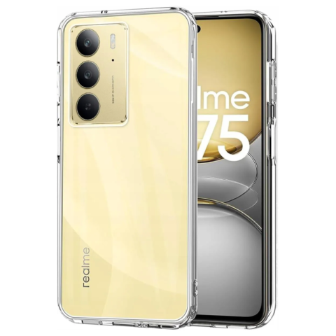 Realme C75 Силиконов кейс прозрачен 2mm