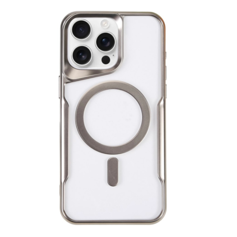 iPhone 16 Pro Силиконов кейс с кант MagSafe 