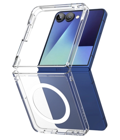 Samsung Z Flip 7 Crystal MagSafe case