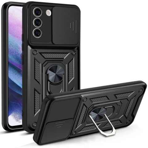 Samsung S21FE Твърд удароустойчив кейс Ring Armor
