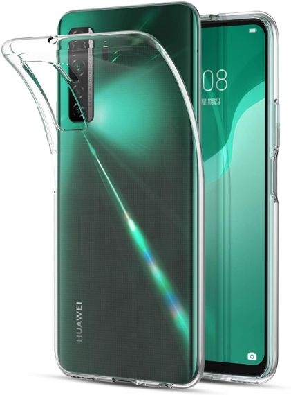 Huawei P40 lite 5G Силиконов кейс прозрачен