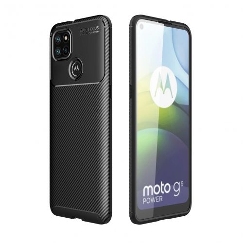 Motorola Moto G9 Power Силиконов кейс Carbon