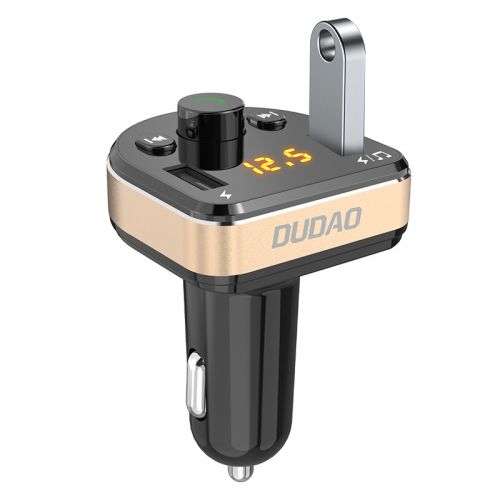 DUDAO Bluetooth FM Transmitter MP3 2 USB 3.1A