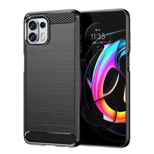 Motorola Edge 20 lite 5G Силиконов кейс Carbon