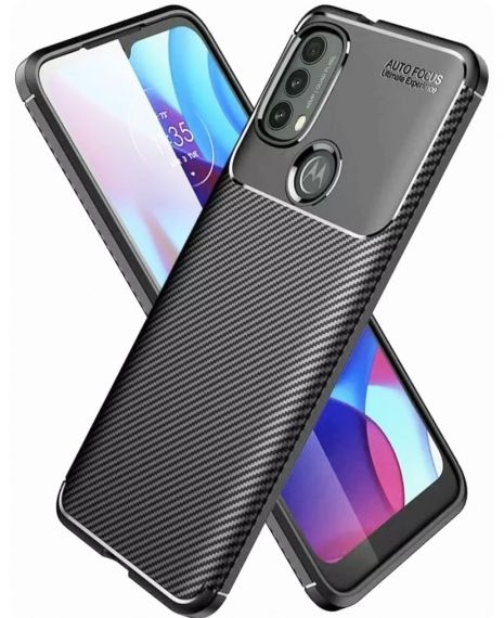 Moto E40 Силиконов кейс Carbon