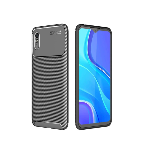 Xiaomi Redmi 9A Силиконов кейс Carbon