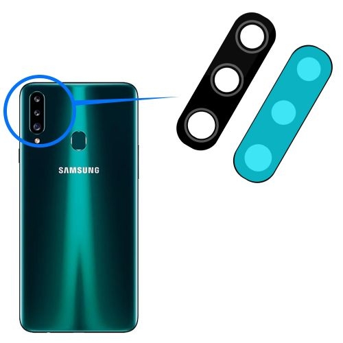 Samsung A20S A207 стъкло за камера
