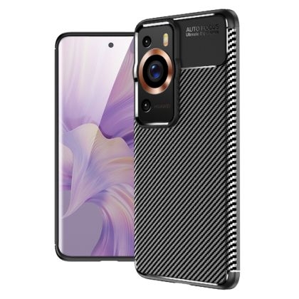 Huawei P60 Pro Силиконов кейс Carbon