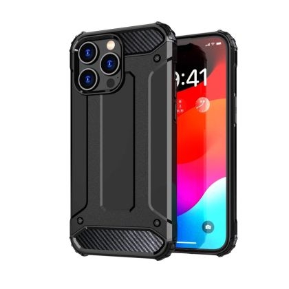 iPhone 15 Pro Твърд удароустойчив кейс Hammer 