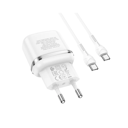 Зарядно устройство HOCO N24 Type C to Type C 20W