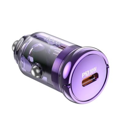 Авто накрайник HOCO Z53/ 30W Type C PD QC3.0 3A