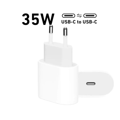 Оригинален накрайник адаптер iPhone 15 USB-C 35W Power Adapter