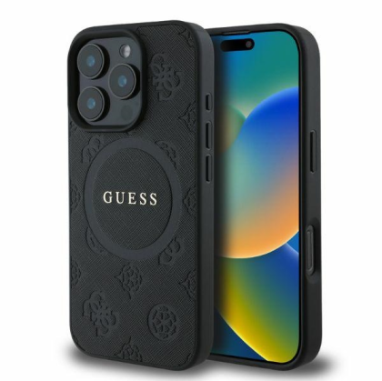 iPhone 16 Pro GUESS SAFFIANO CLASSIC кейс
