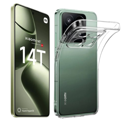  Xiaomi 14T Xiaomi 14T Pro Силиконов кейс прозрачен