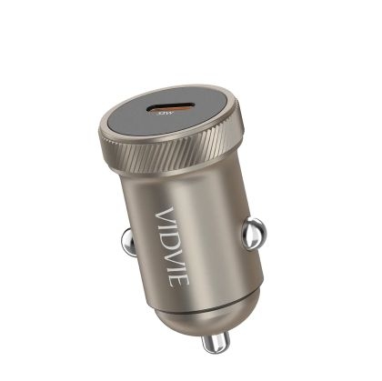 Авто зарядно VIDVIE CC541 12V-24V 33W C-C 60W