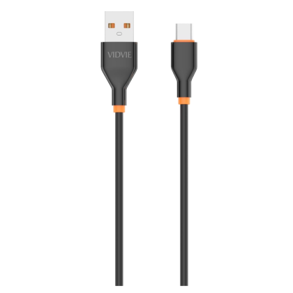 USB кабел VIDVIE CB4019 USB to Type C 5V/2.4A 1m