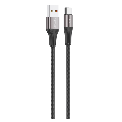 USB кабел VIDVIE CB4038-2M USB to Type C 5V/3A 2m