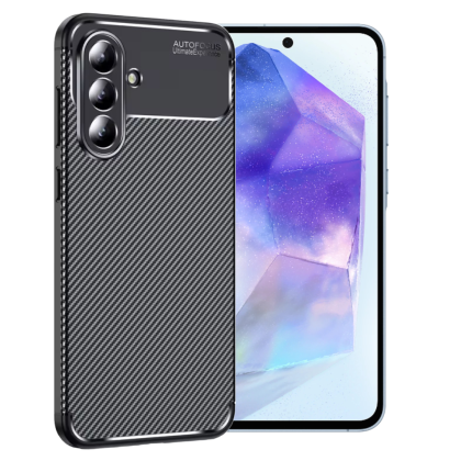 Samsung A56 Силиконов кейс Carbon
