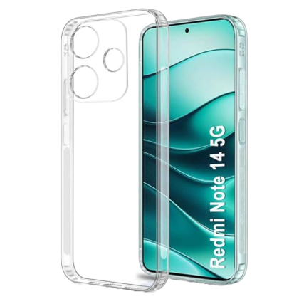  Xiaomi Redmi Note 14 5G Силиконов кейс прозрачен