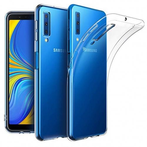 Samsung A7 2018 Силиконов кейс прозрачен