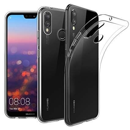 Huawei P20 lite Силиконов кейс прозрачен