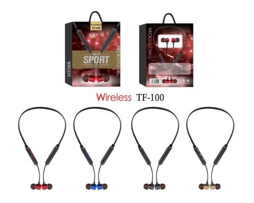 Слушалки NECKBAND stereo sport TF-100 Bluetooth