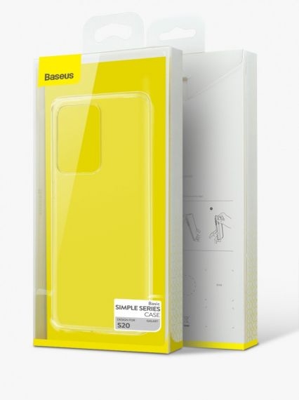 Samsung S20 Оригинален силиконов кейс Baseus Simple
