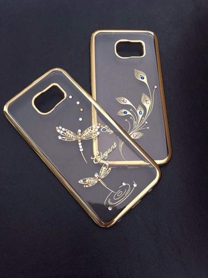 Samsung S7 Edge Силиконов кейс Diamond