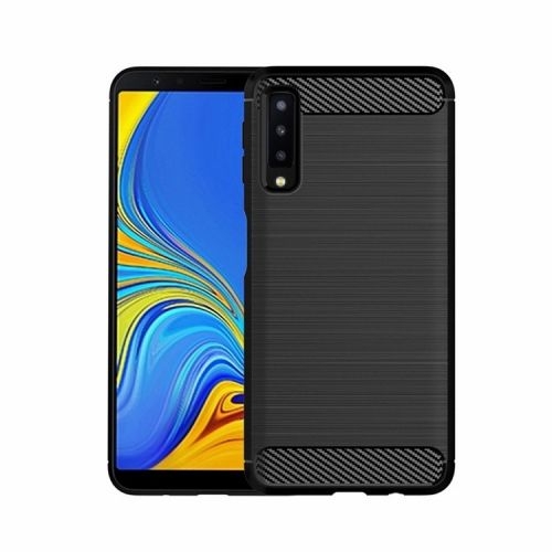 Samsung A7 2018 Силиконов кейс Carbon