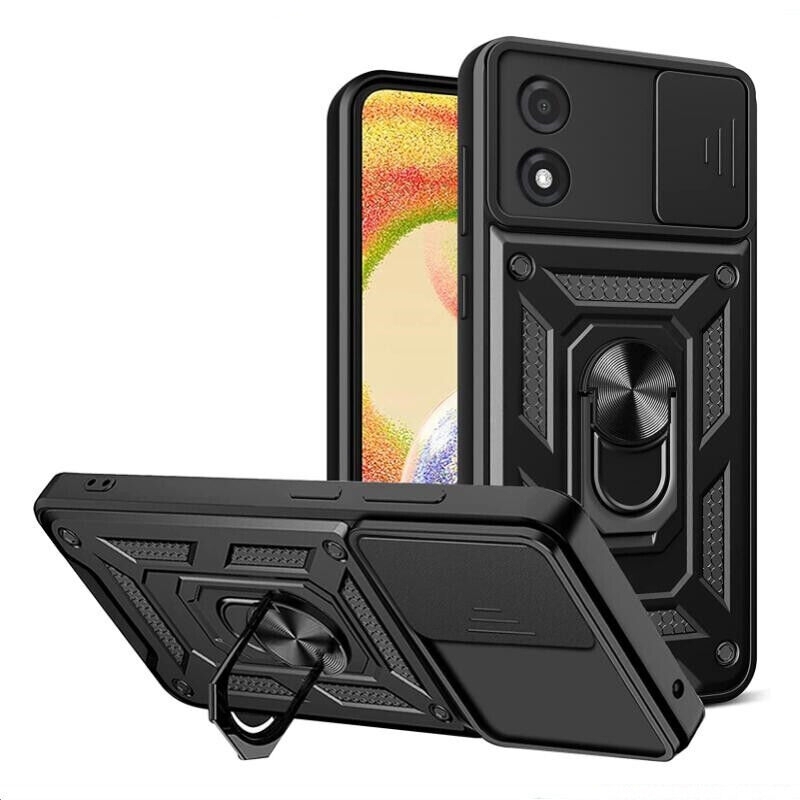 Motorola Moto E13 Твърд удароустойчив кейс Ring Armor