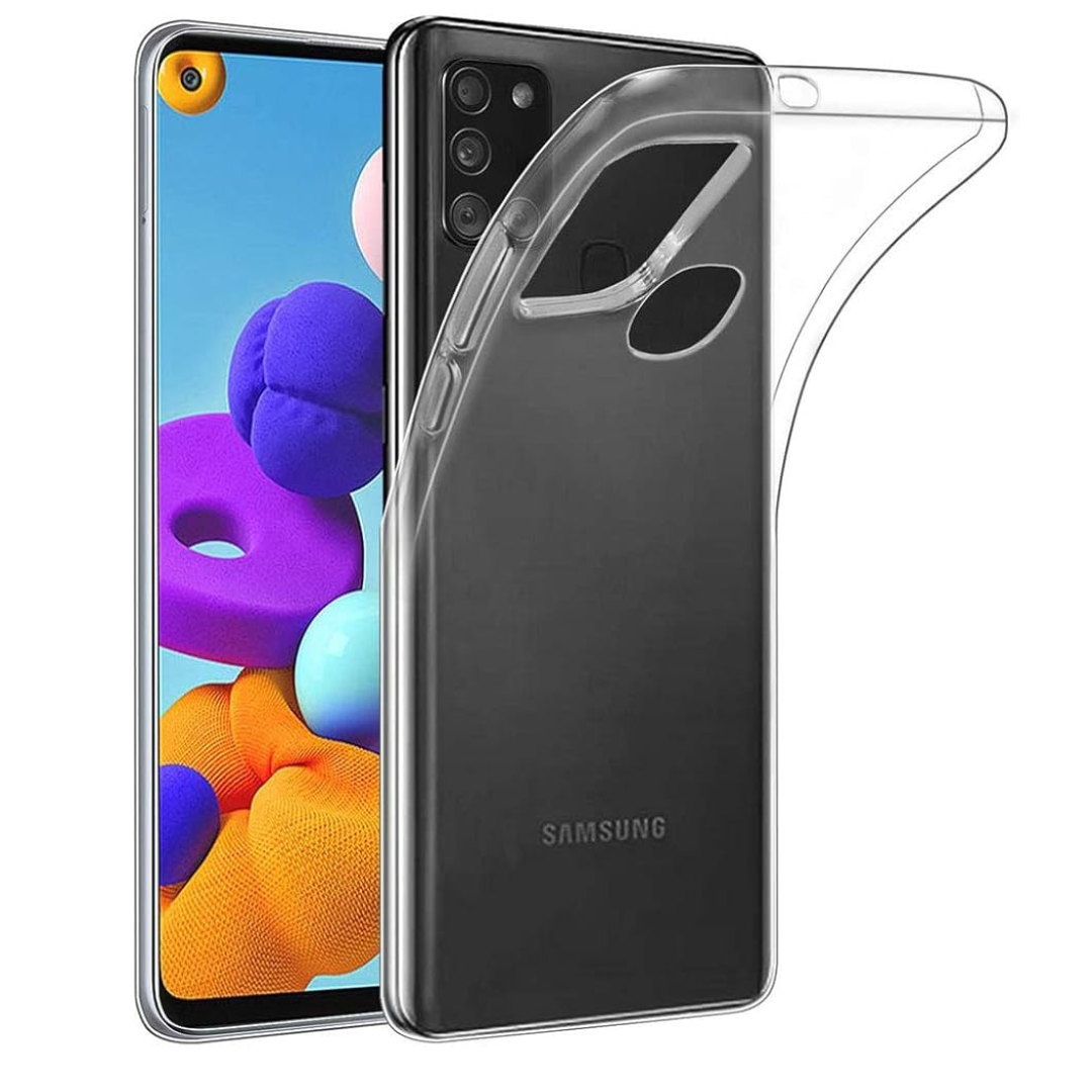 Samsung A21S Силиконов кейс прозрачен 