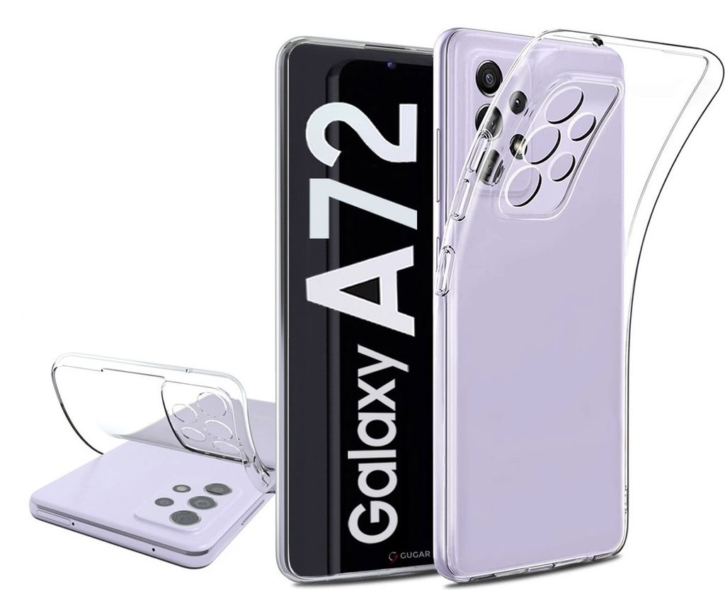 Samsung A72 5G/A72 4G Силиконов кейс прозрачен 