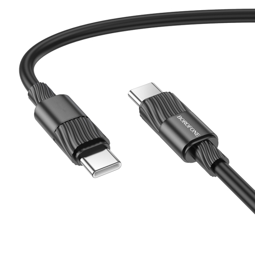 USB кабел BOROFONE BX106 Type C to Type C 60W 1m