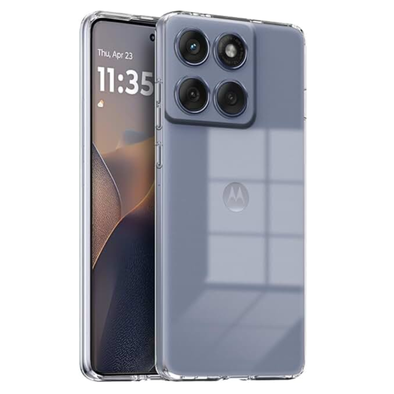 Moto Edge 60 Fusion 5G Силиконов кейс прозрачен 2mm