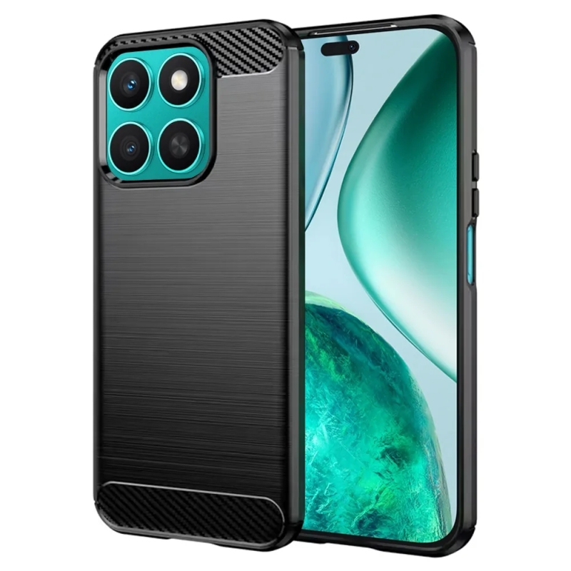 Honor X8C Силиконов кейс Carbon