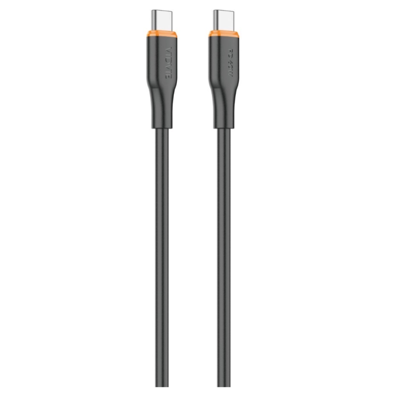 USB кабел VIDVIE CB4031 Type C to Type C 60W 1m