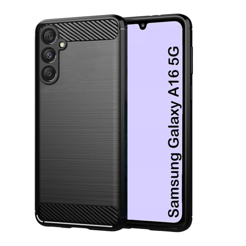 Samsung A16 Силиконов кейс Carbon