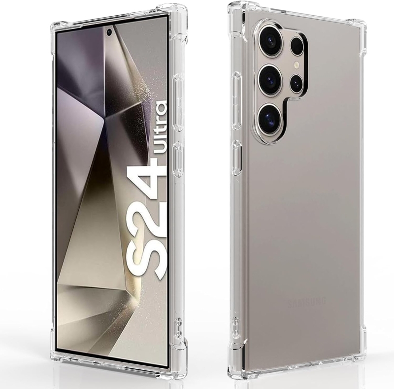 Samsung S24 Ultra Силиконов кейс Anti Shock