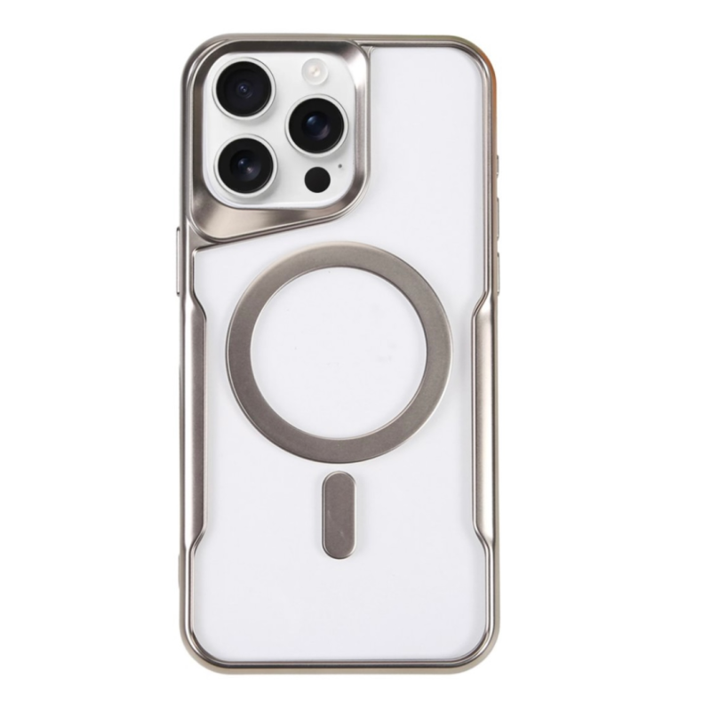 iPhone 16 Pro Силиконов кейс с кант MagSafe 