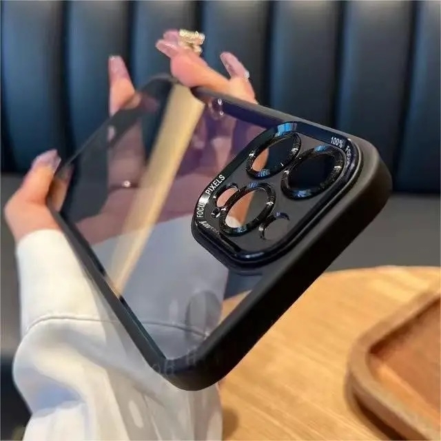 iPhone 16 Pro Max Твърд кейс с кант Protective