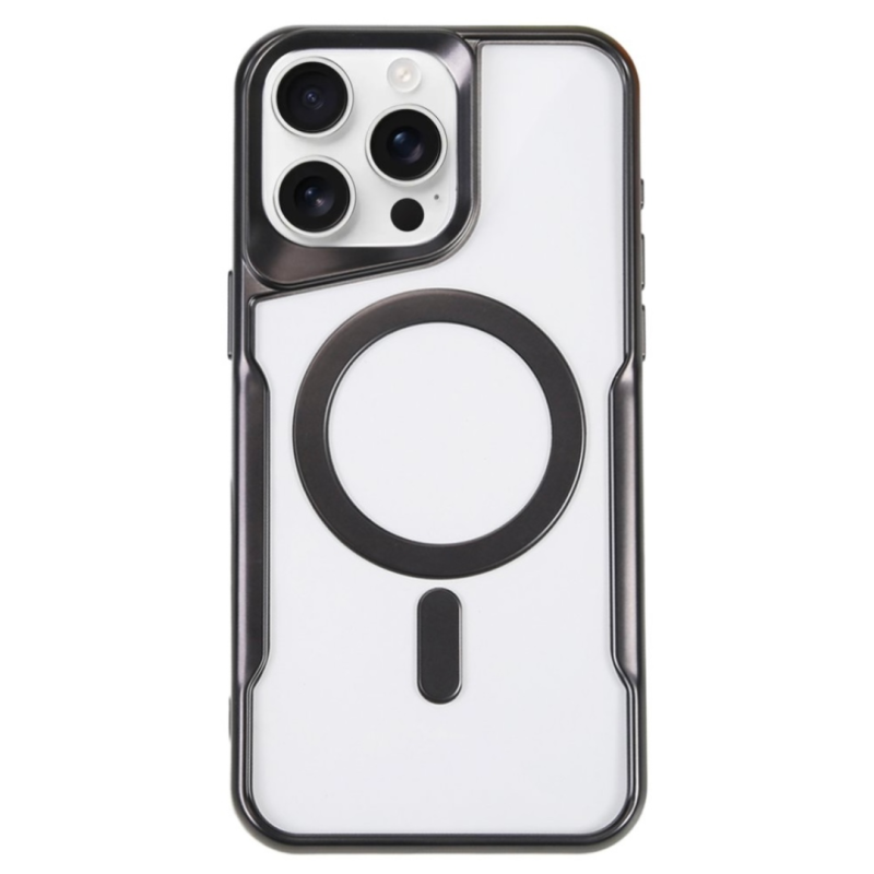 iPhone 16 Pro Max Силиконов кейс с кант MagSafe 