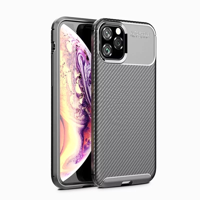 iPhone 11 Pro Силиконов кейс Carbon
