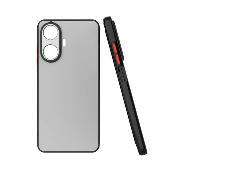 Realme C65 Твърд силиконов кейс с кант 