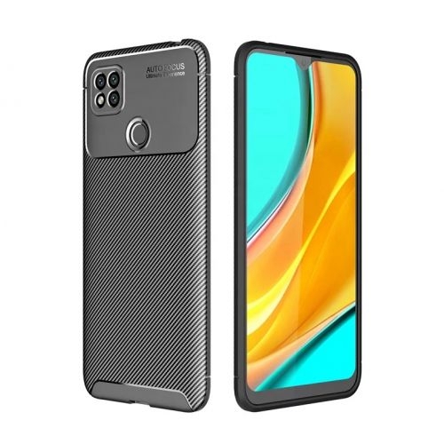Xiaomi Redmi 9C Силиконов кейс Carbon