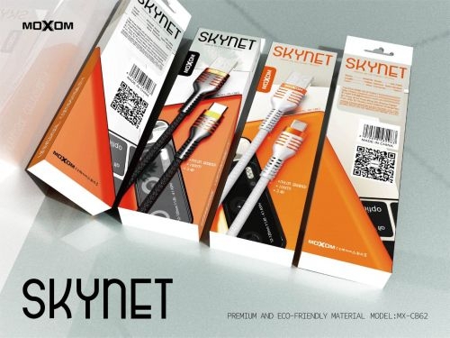 USB кабел MOXOM MX-CB62 1M 2.4A fast micro