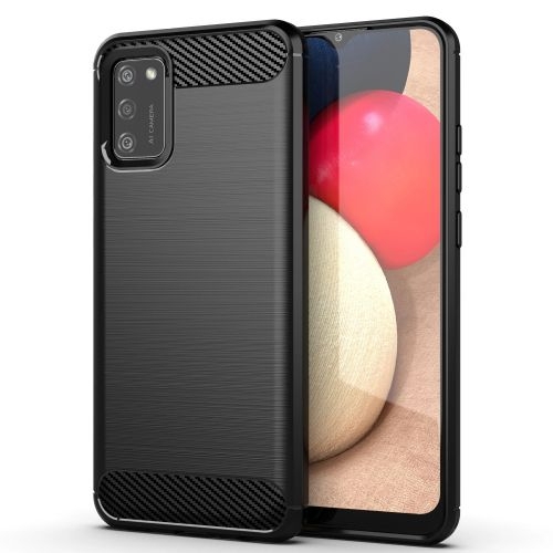 Samsung A02S Силиконов кейс Carbon