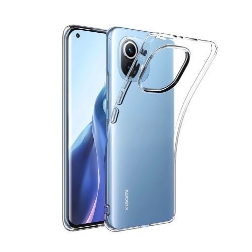 Xiaomi Mi 11 lite Силиконов кейс прозрачен