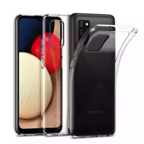 Samsung A03S 166 version Силиконов кейс прозрачен 