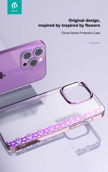 iPhone 14 Pro Max Devia Clover кейс 